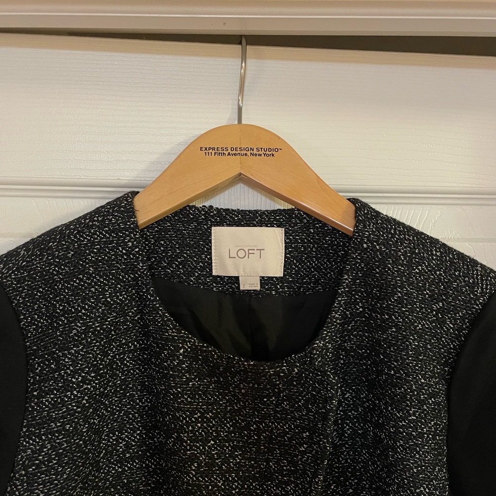 Loft Cropped Tweed Jacket - Picture 4 of 6